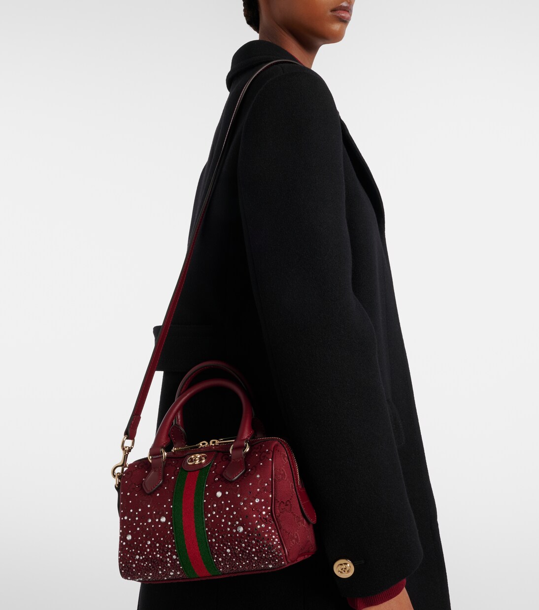 Verzierte Tote Bag Ophidia Small aus Canvas | Gucci