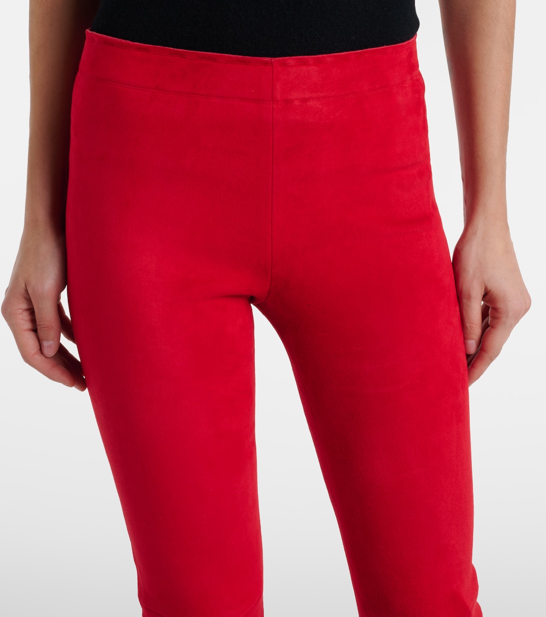 JP Twenty slim suede pants | Stouls