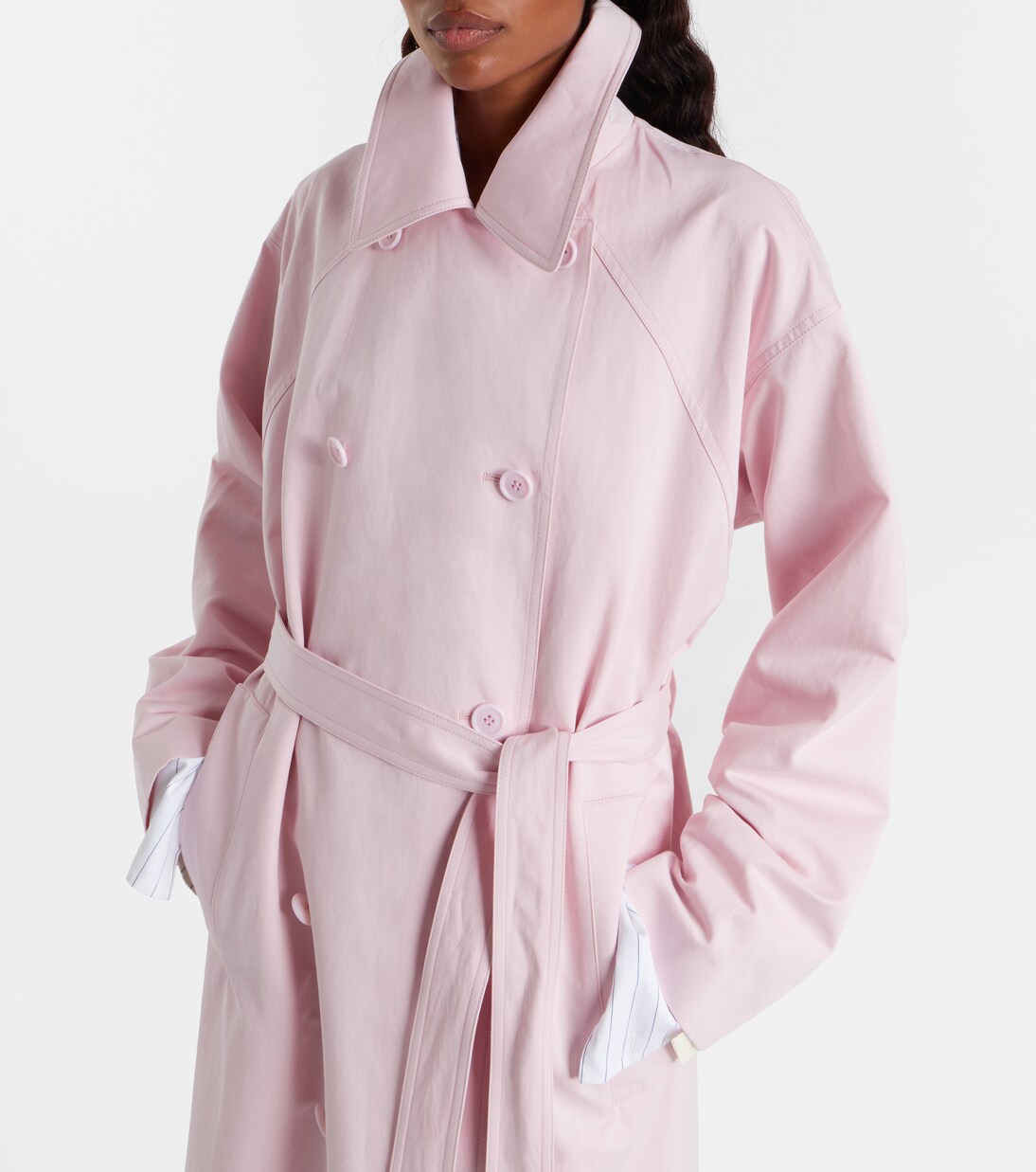 Trenchcoat Leonie aus einem Baumwollgemisch | Fforme