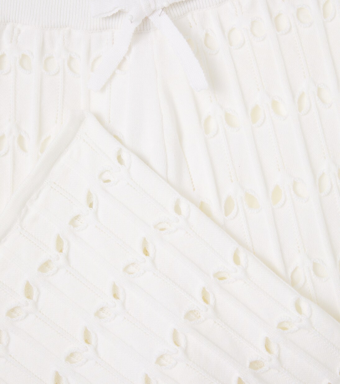 Knitted wool and cotton pants | Zimmermann Kids