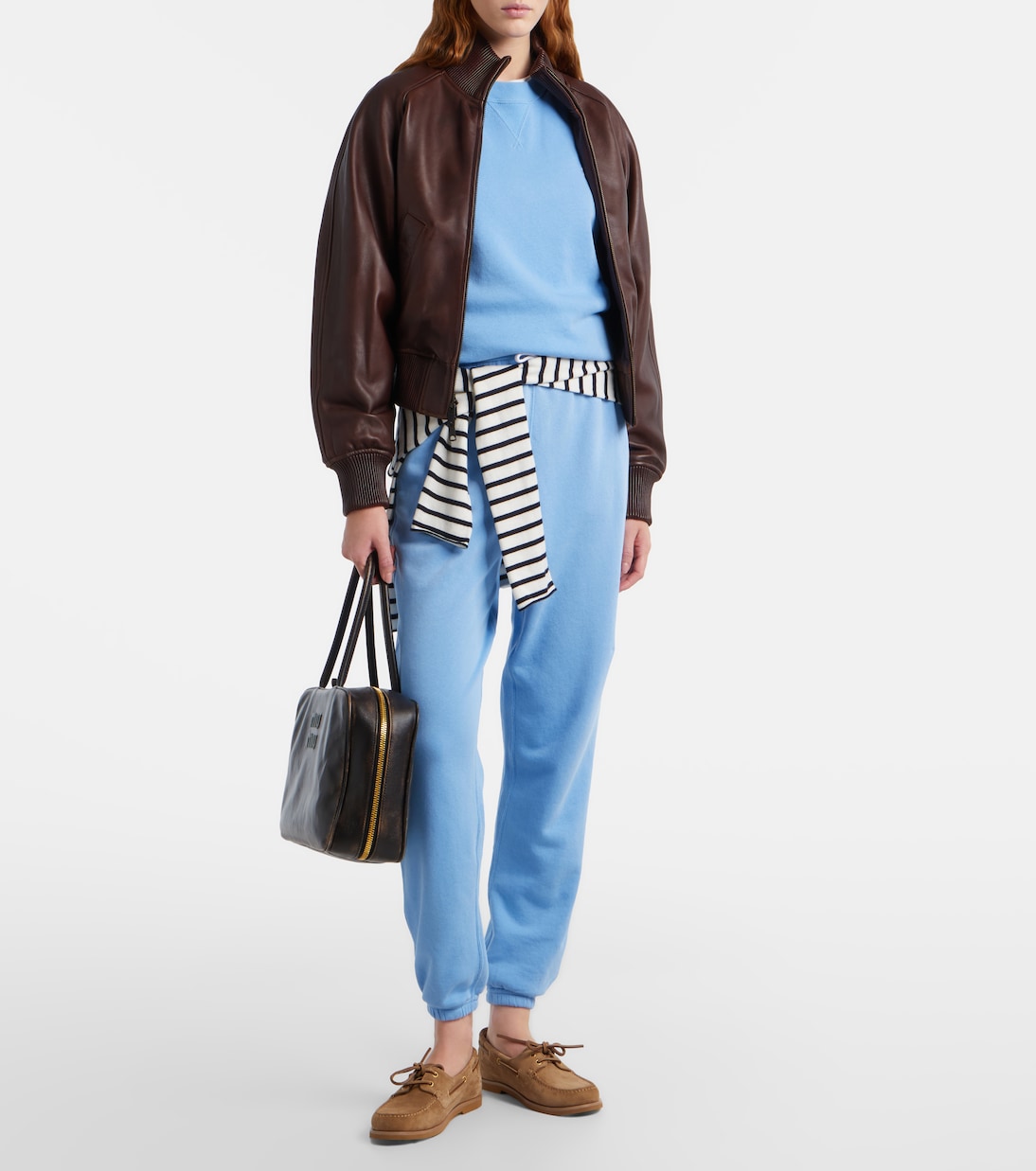 棉质混纺抓绒运动裤 | Polo Ralph Lauren