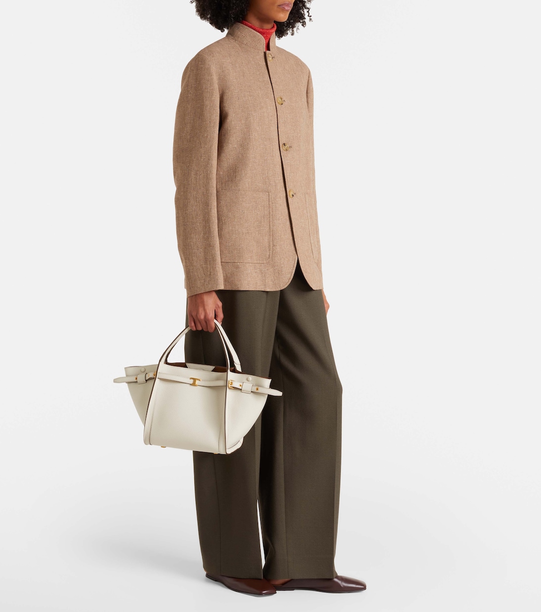 Tim Small leather tote bag | Tod's