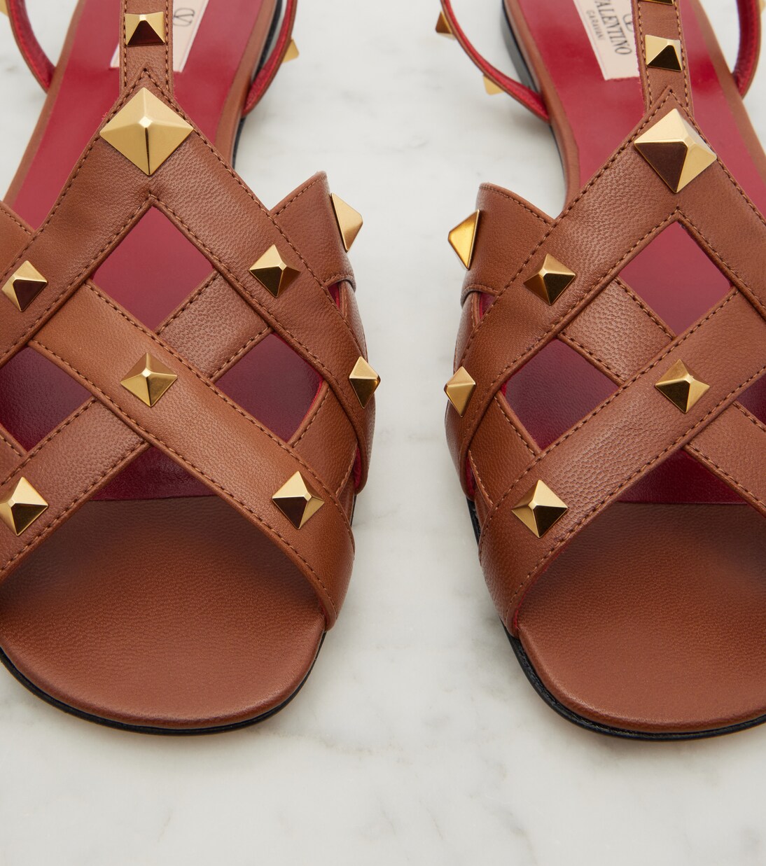 Studdy leather sandals | Valentino Garavani