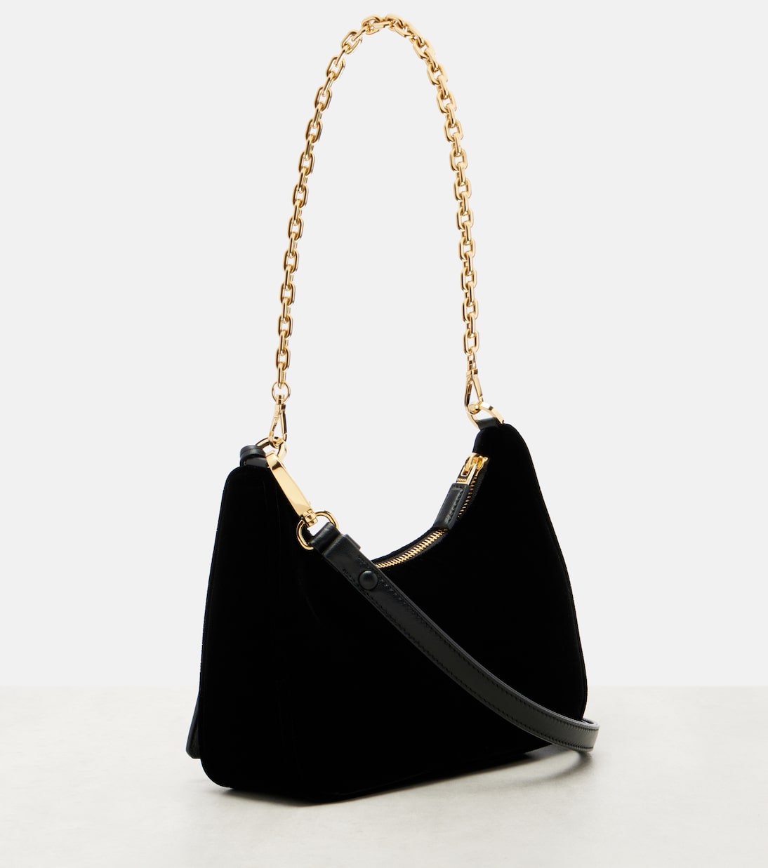 Prada Re-Edition Mini velvet shoulder bag | Prada