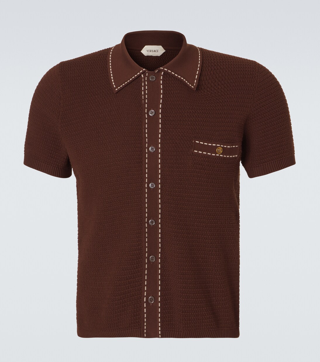 棉质Polo衫 | Versace