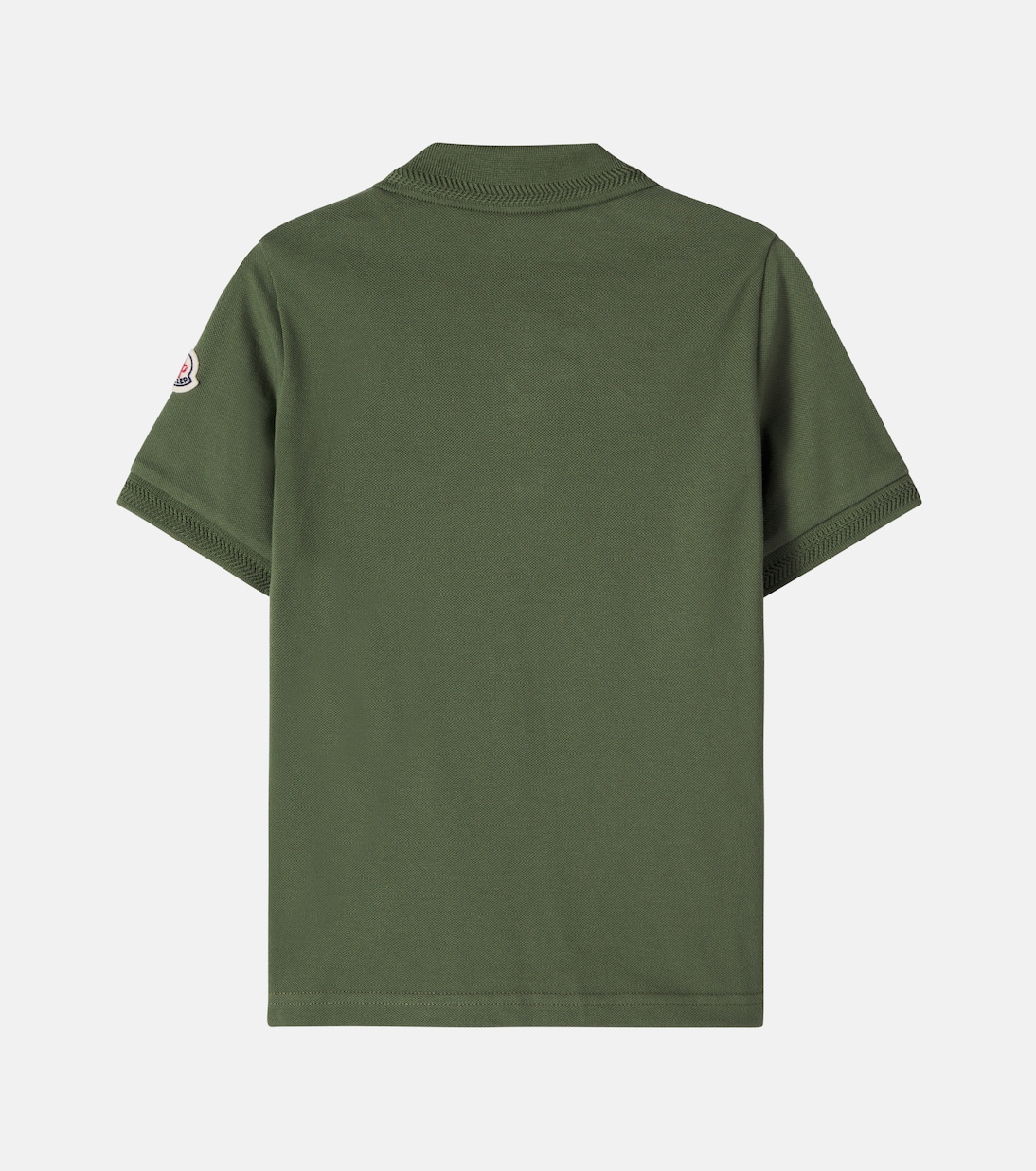 Cotton piqué polo shirt | Moncler Enfant