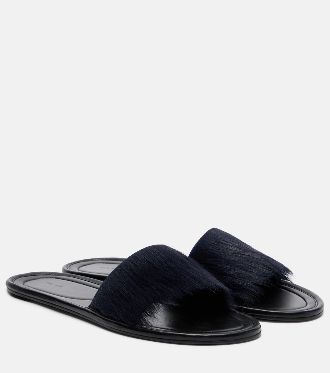 Malick calf hair slides | The Row