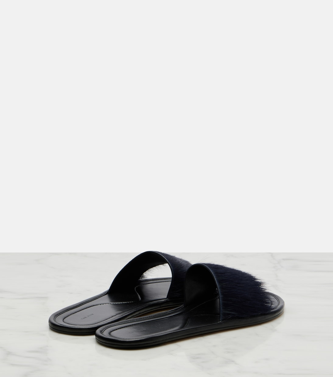 Malick calf hair slides | The Row