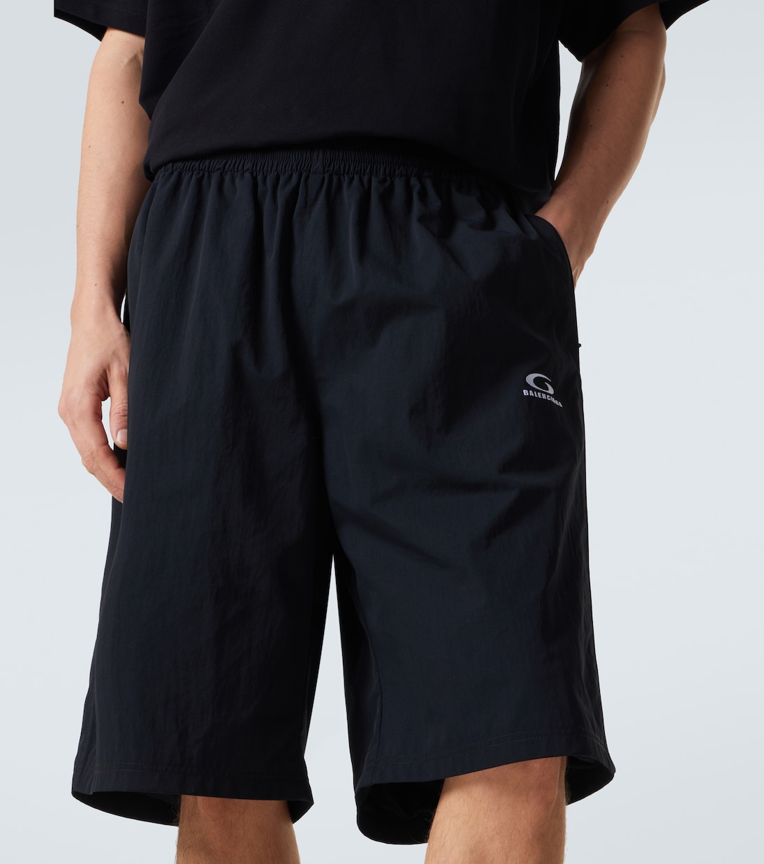 Jersey Bermuda shorts | Balenciaga