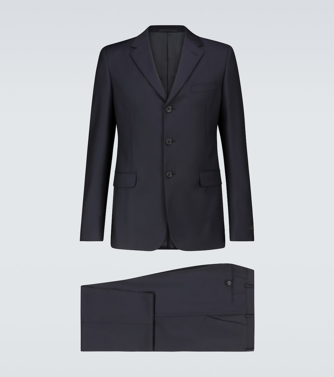 Formal wool and mohair-blend suit | Prada