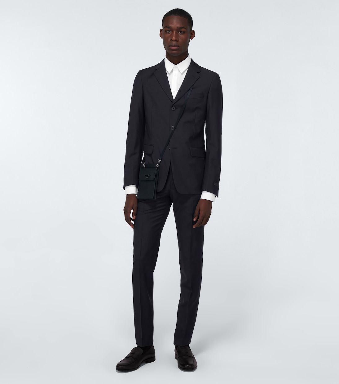 Formal wool and mohair-blend suit | Prada