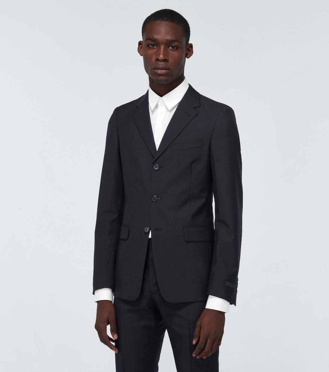 Formal wool and mohair-blend suit | Prada