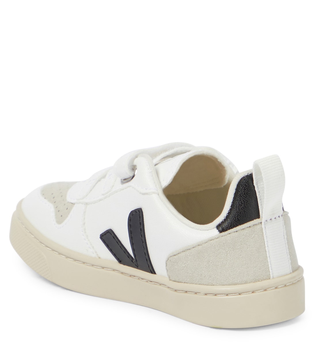 V-10 leather and suede sneakers | Veja Kids