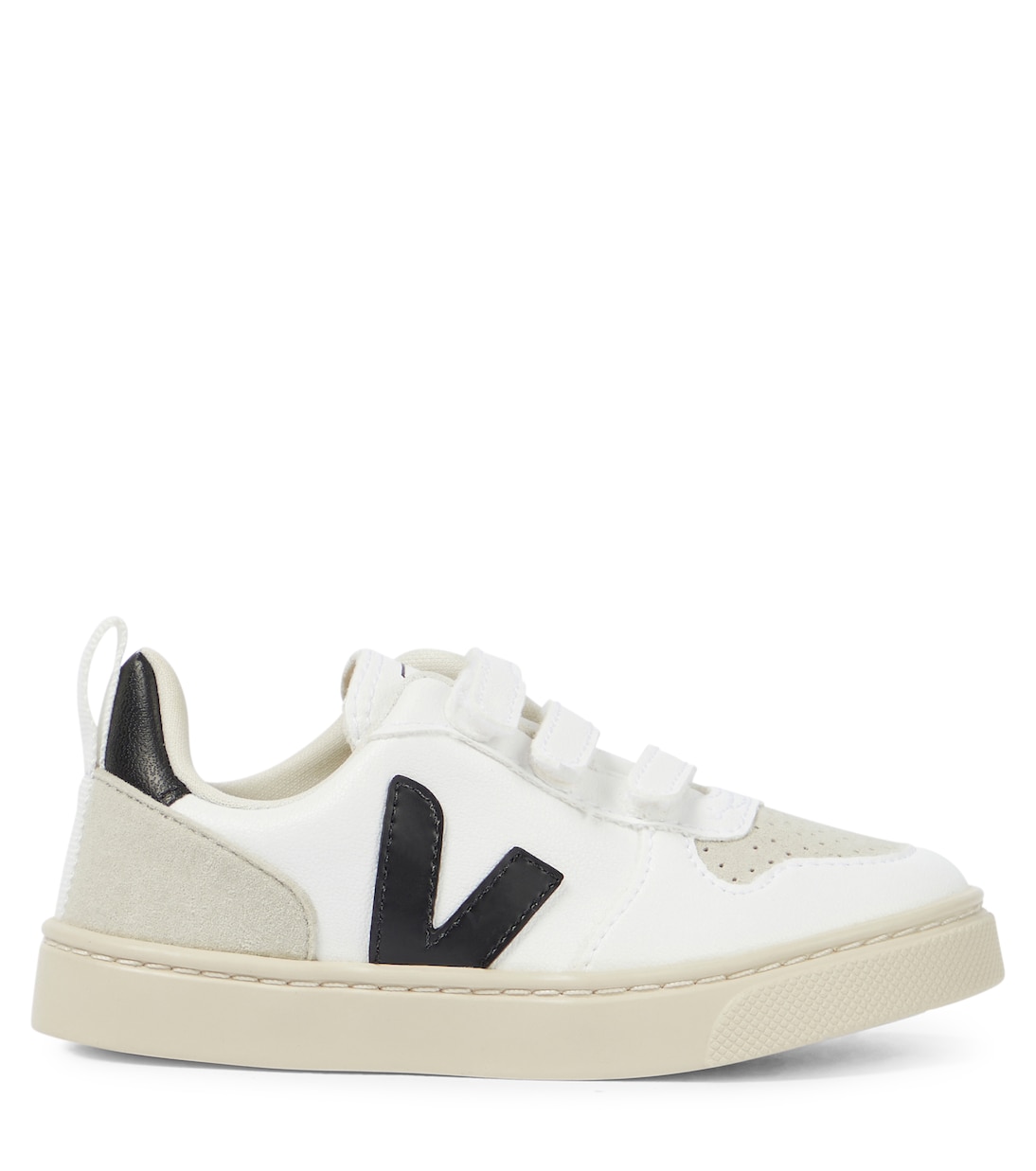 V-10 leather and suede sneakers | Veja Kids
