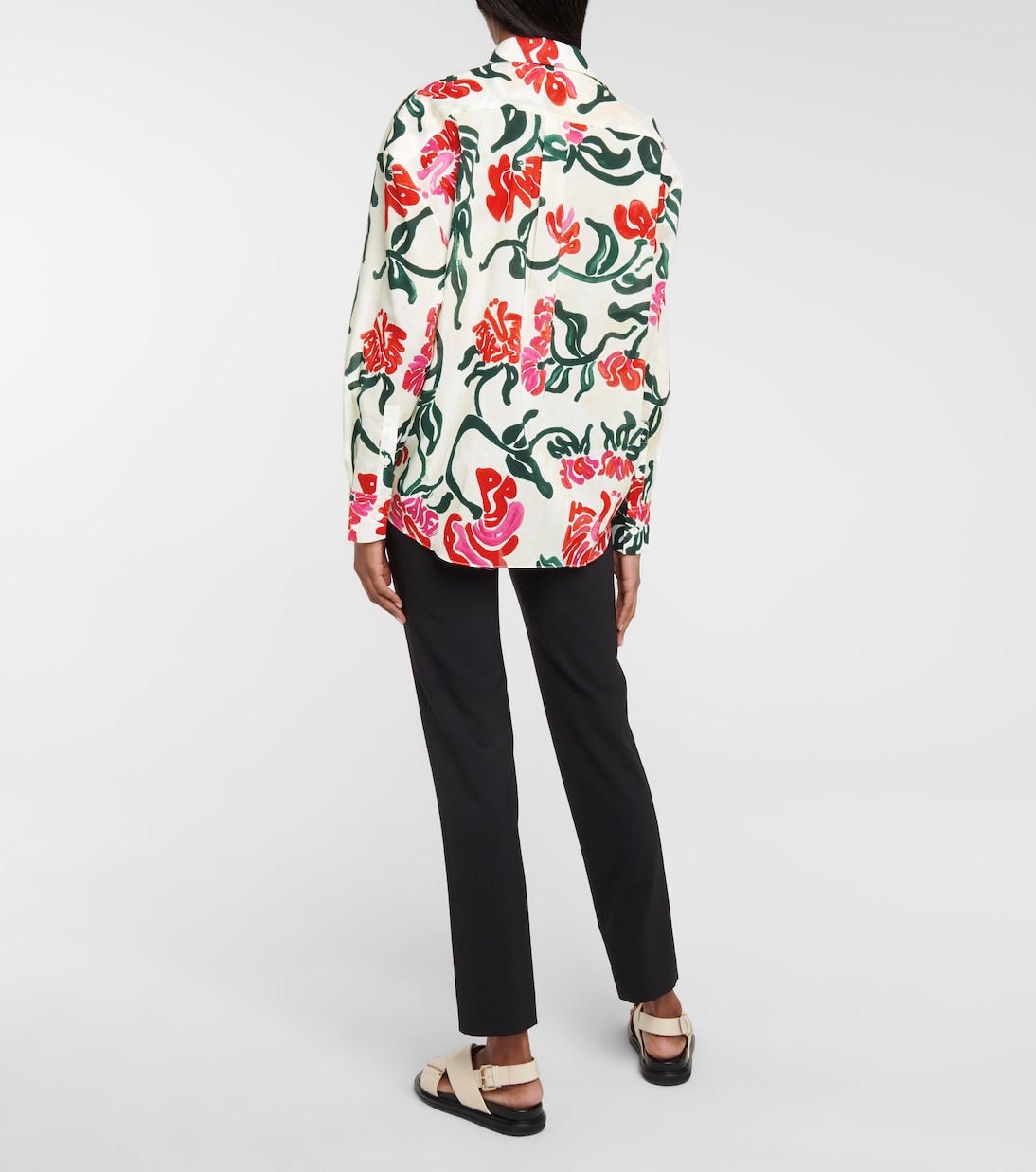 Bedruckte Bluse aus Baumwolle | Marni