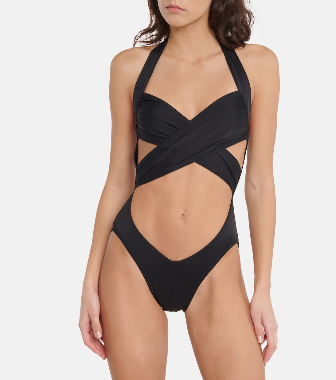 Crossover Mio swimsuit | Norma Kamali