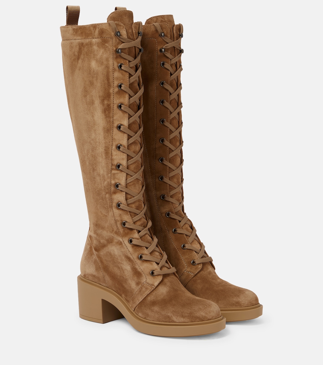 Botas altas Foster de ante | Gianvito Rossi