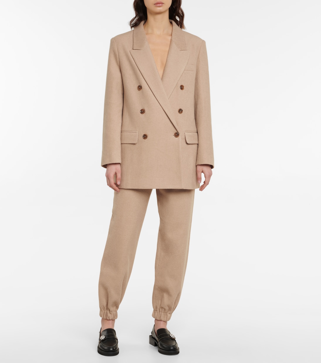 Samara wool-blend pants | The Frankie Shop