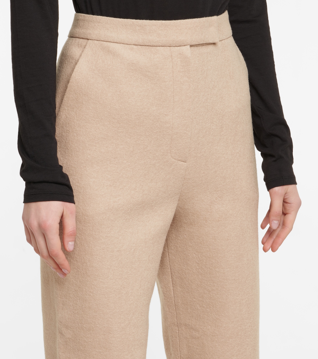 Samara wool-blend pants | The Frankie Shop