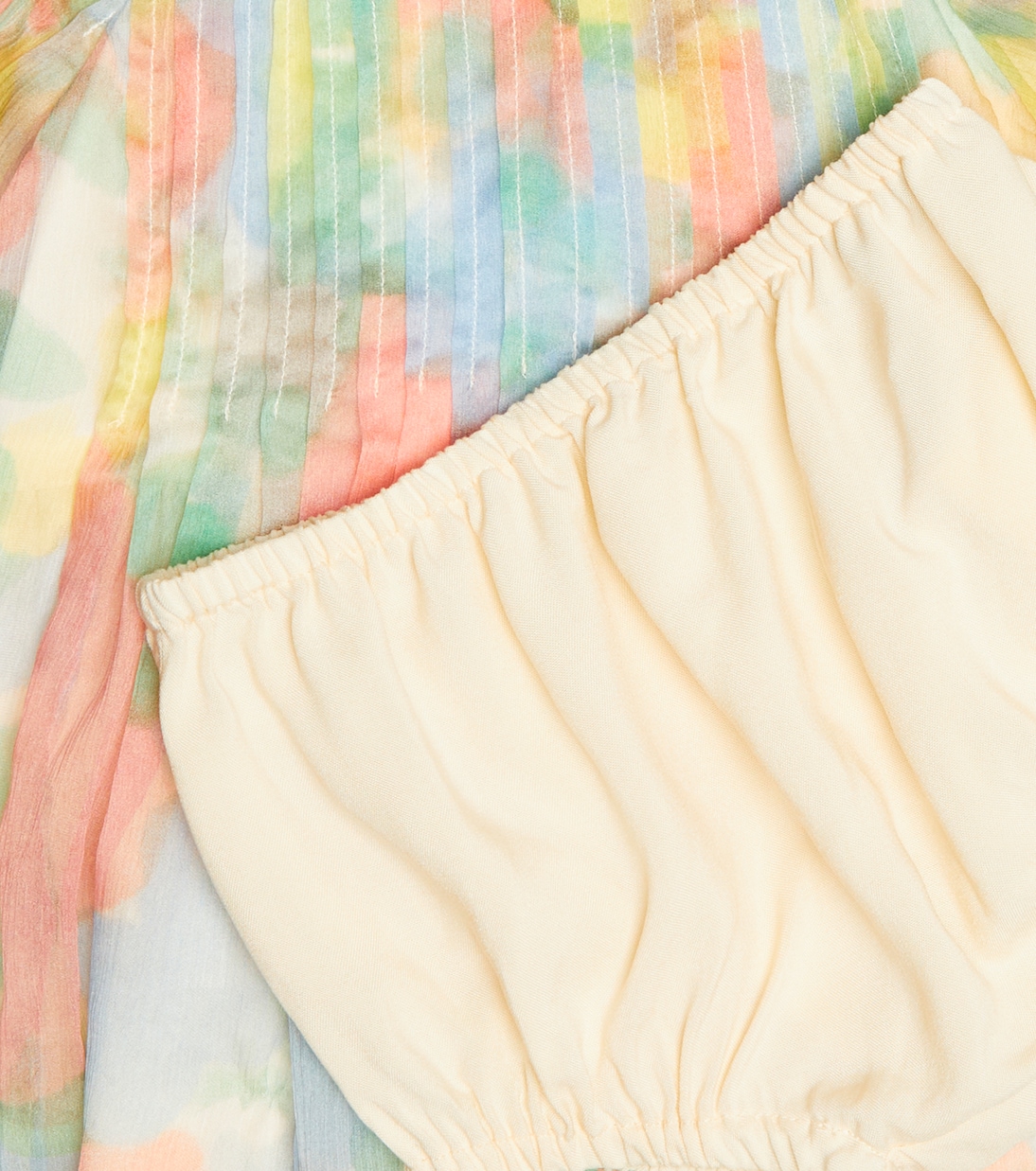 Bébé – Set robe et culotte bloomer en soie | Stella McCartney Kids