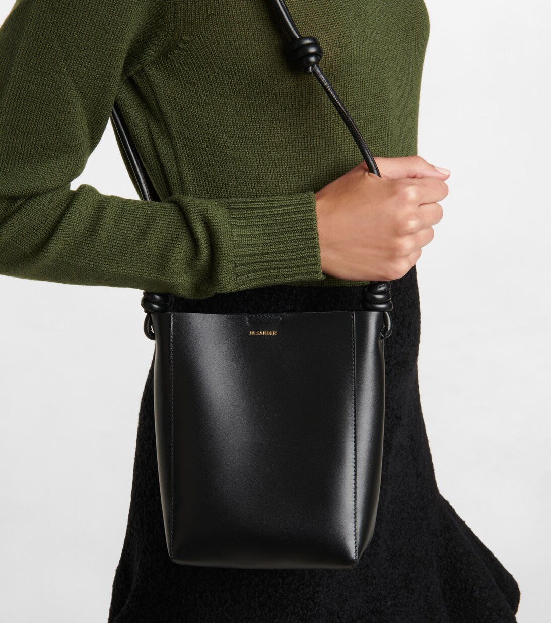 Borsa a spalla Small in pelle | Jil Sander