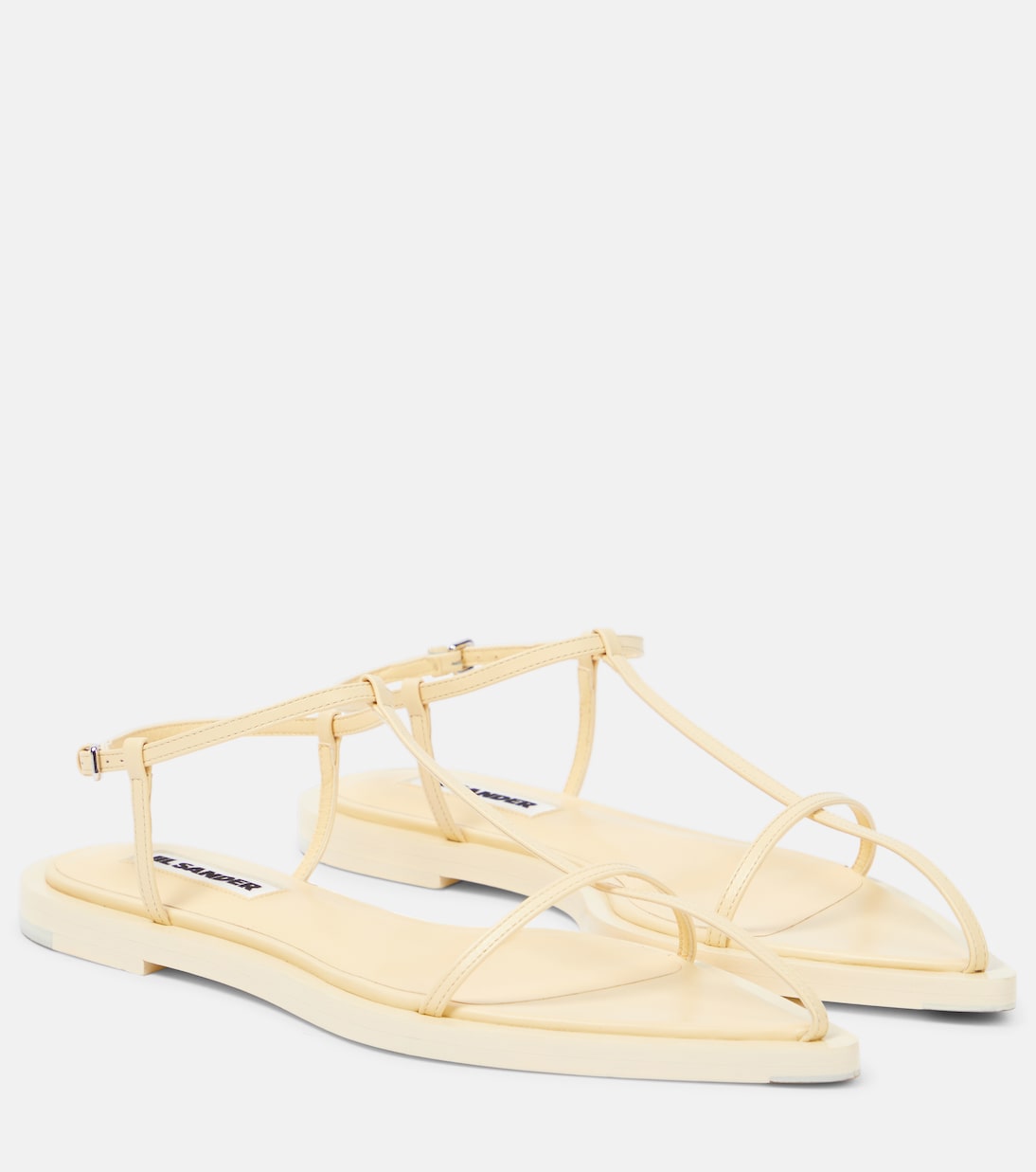 Sandalen aus Leder | Jil Sander