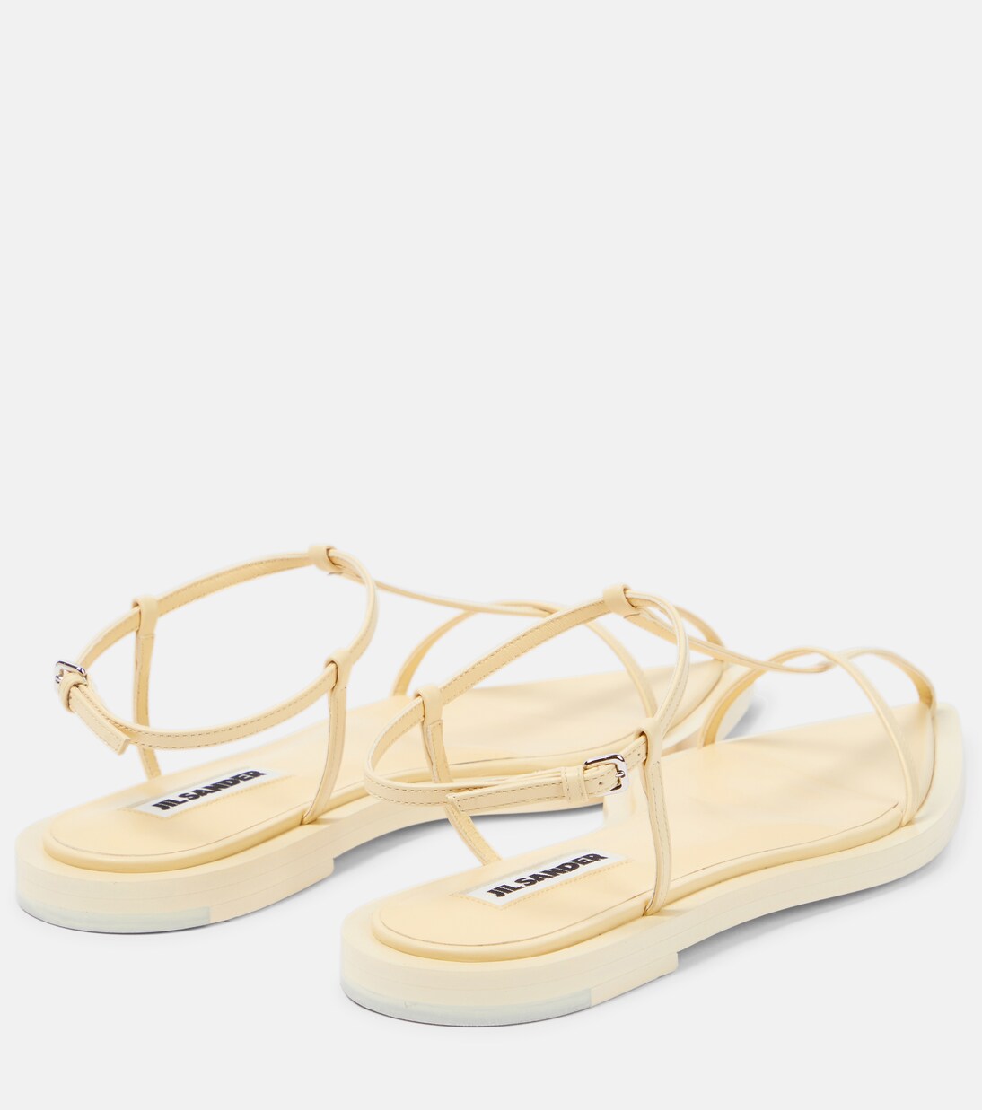Sandalen aus Leder | Jil Sander