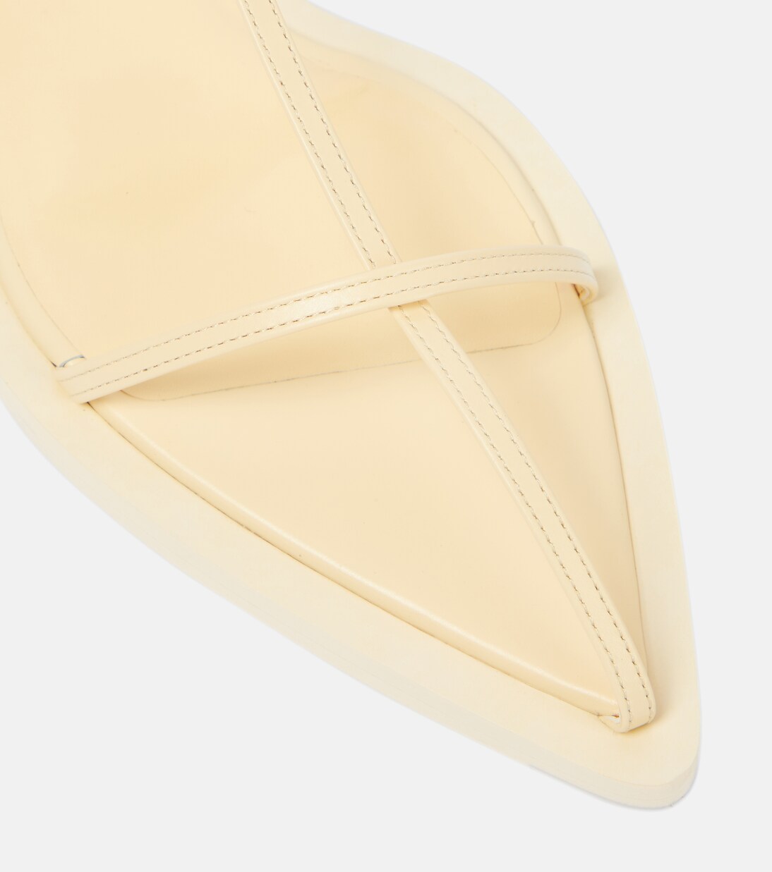 Sandalen aus Leder | Jil Sander