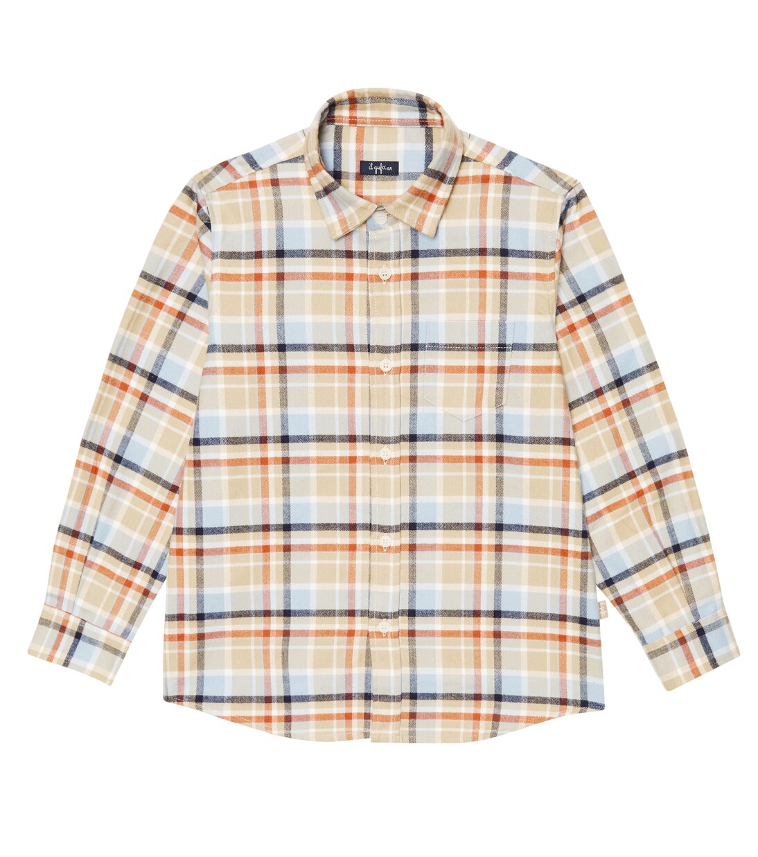 Camisa de algodón a cuadros | Il Gufo
