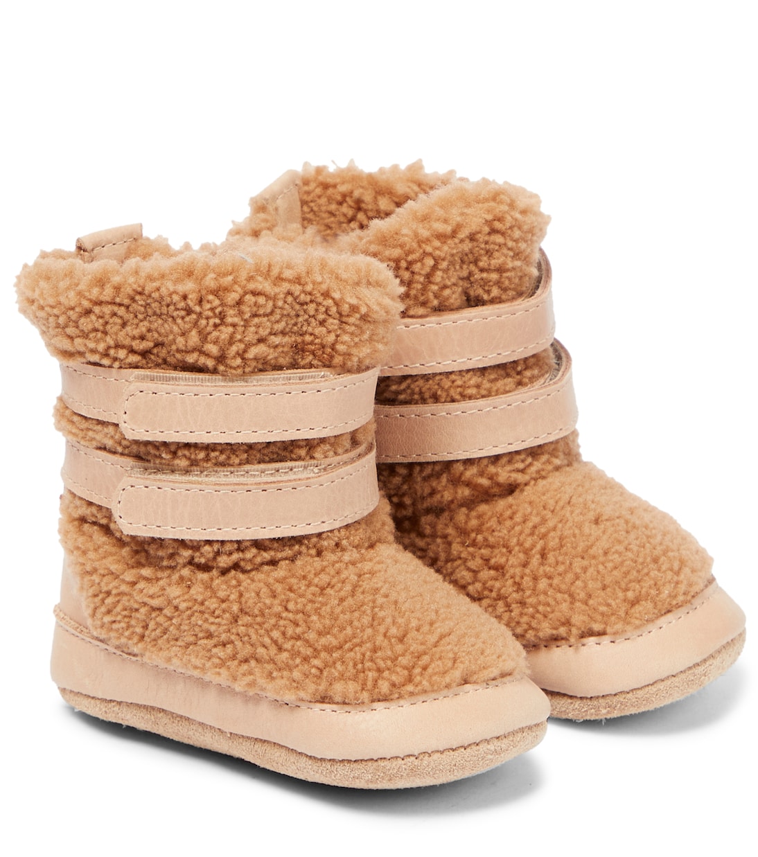 Bebé - botas Larisso de borrego sintético | Donsje