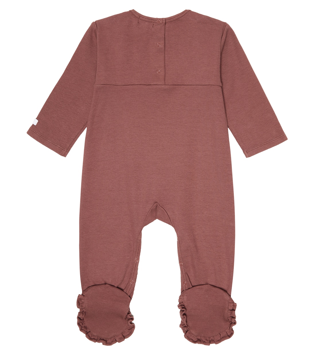 Baby - Tutina Kone in cotone con balze | Donsje