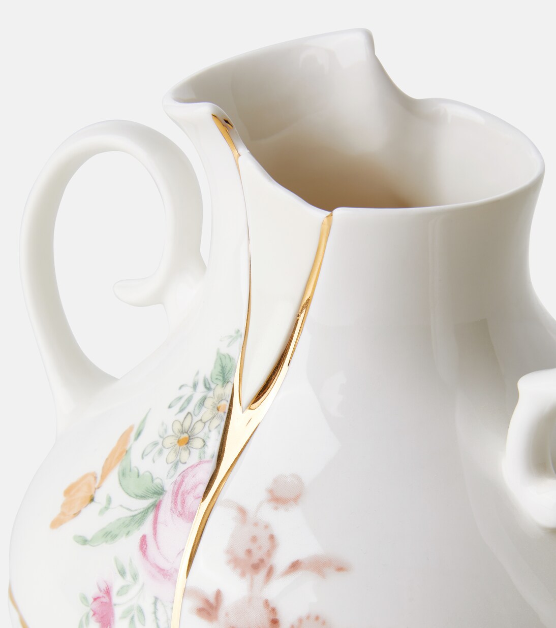 Kintsugi Small porcelain vase by Marcantonio Raimondi Malerba | Seletti
