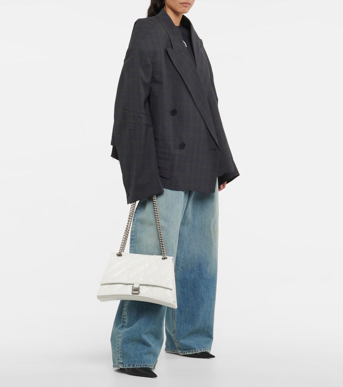 Borsa a spalla Downtown Small in pelle | Balenciaga