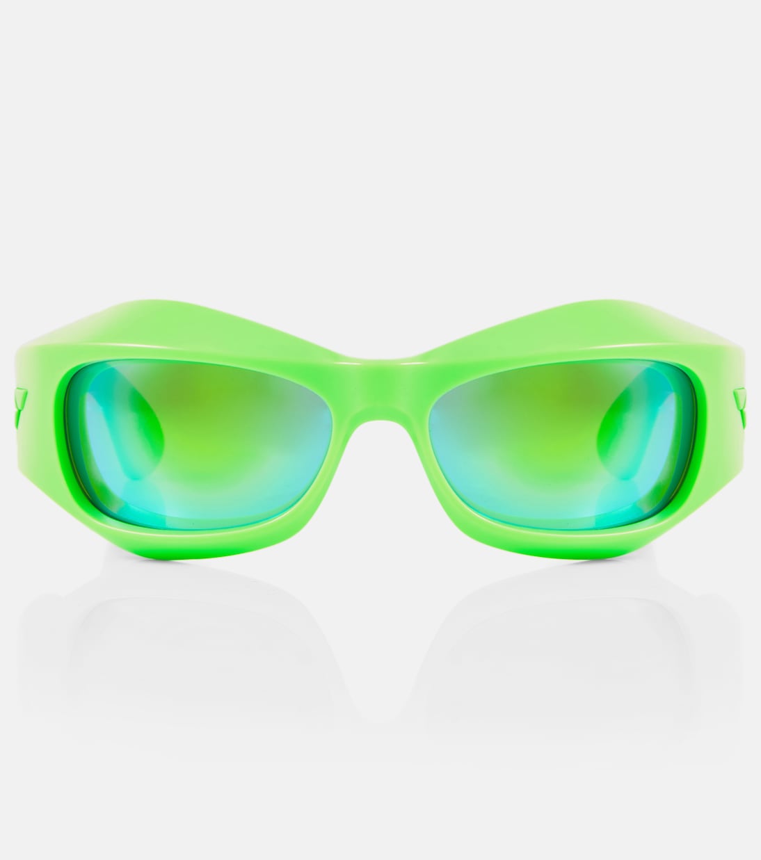 Oval mirrored sunglasses 2025