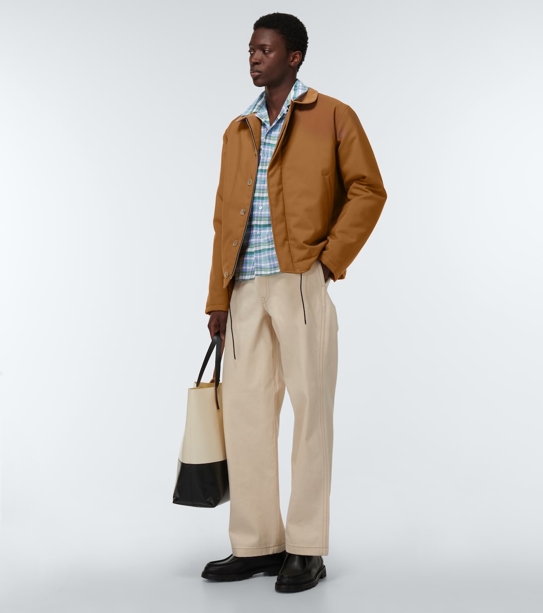 Chemise en coton à carreaux | Marni