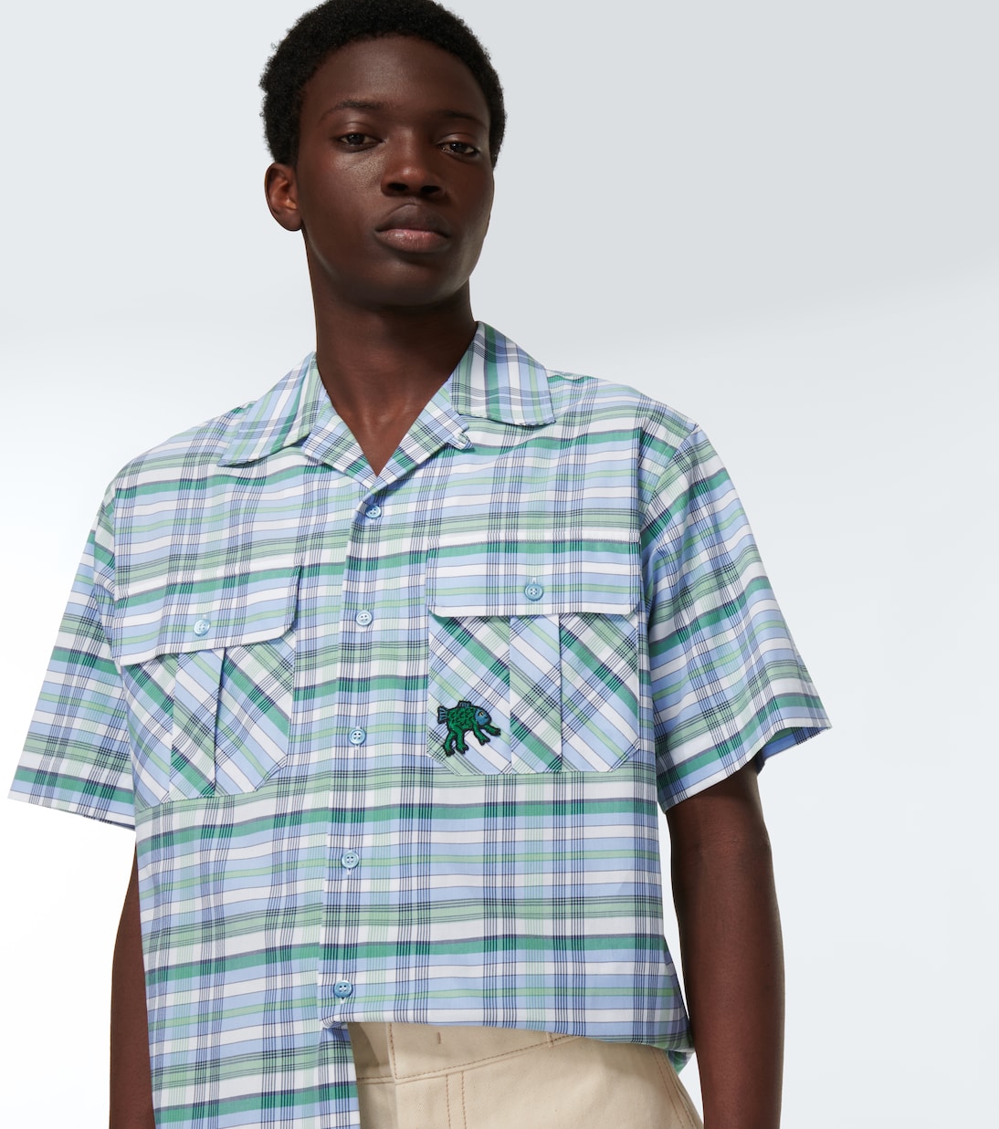 Chemise en coton à carreaux | Marni