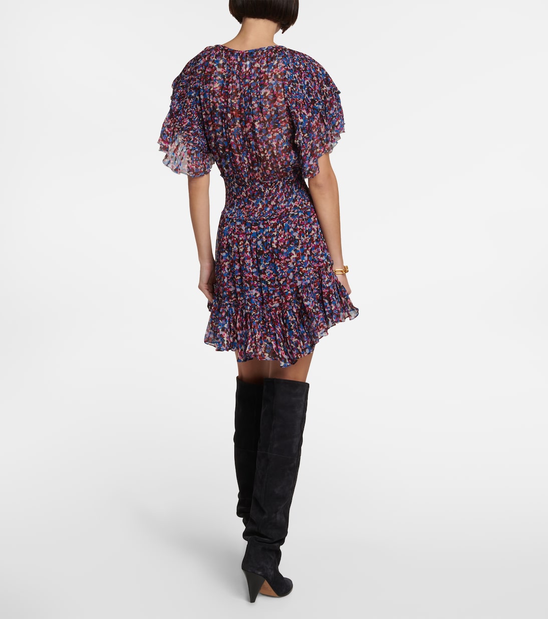 Florise printed georgette minidress | Marant Etoile