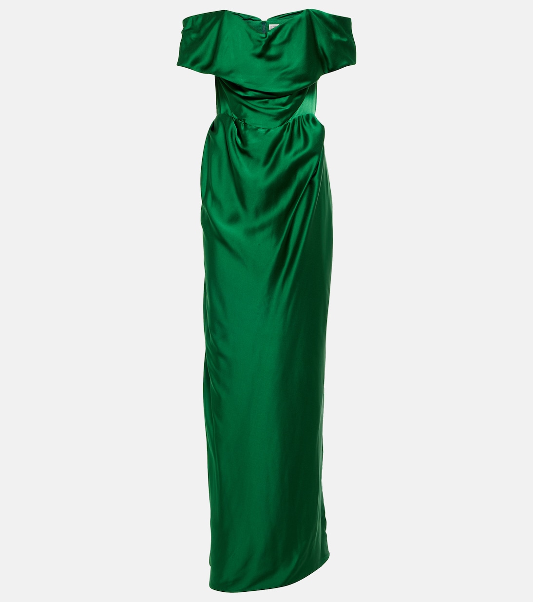Off-shoulder satin gown | Vivienne Westwood