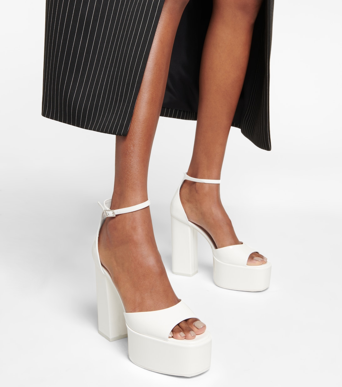 Tatiana patent leather platform sandals | Paris Texas