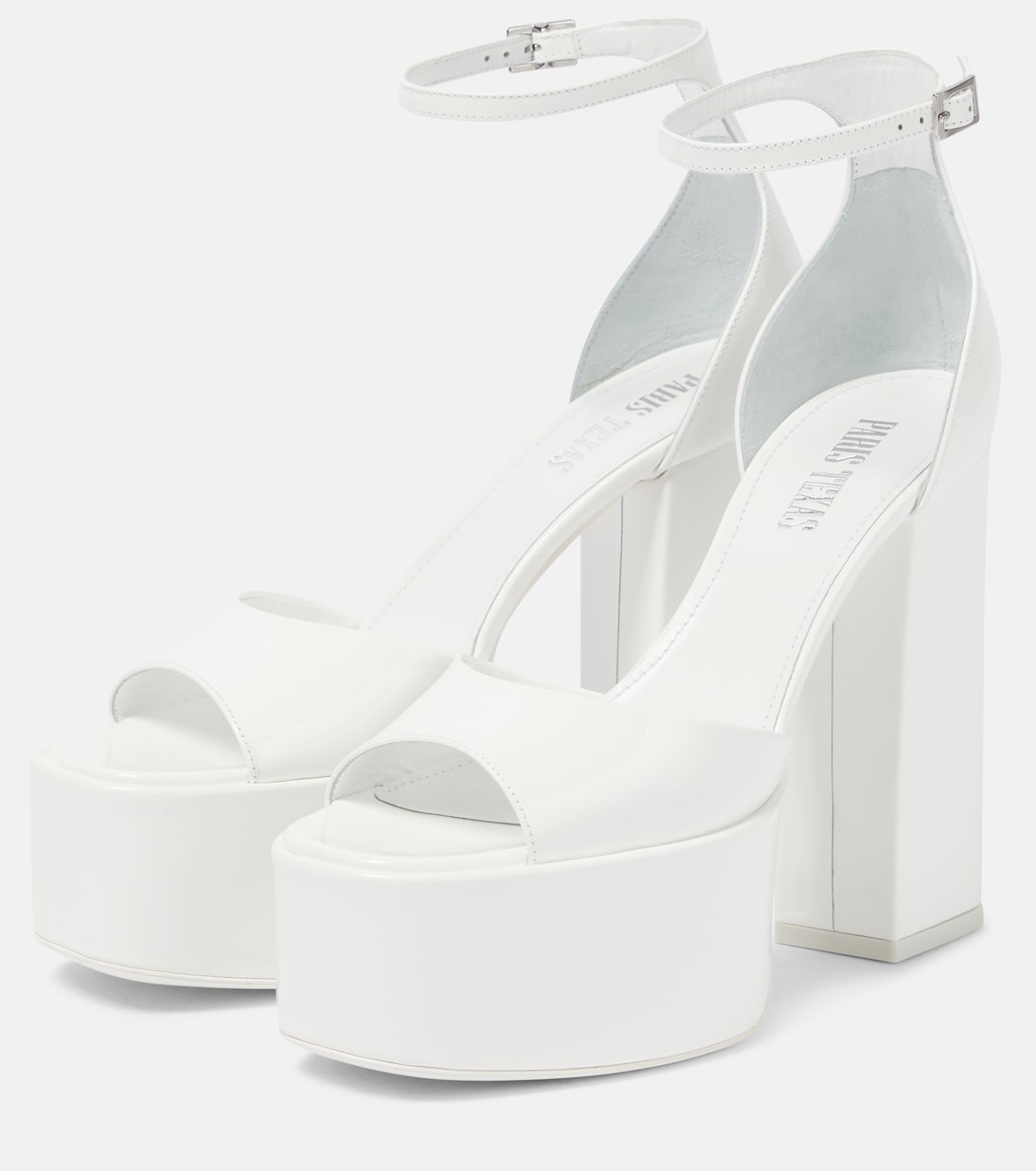 Tatiana patent leather platform sandals | Paris Texas