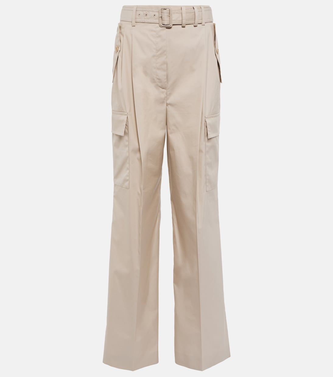 Pantalones cargo en mezcla de algodón | Prada