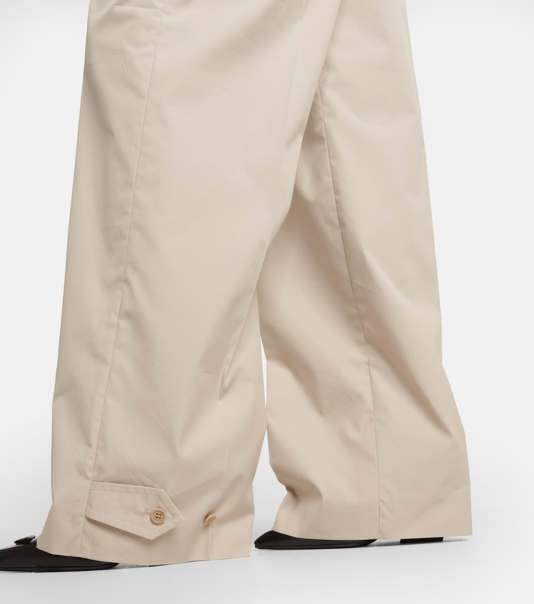 Pantalones cargo en mezcla de algodón | Prada
