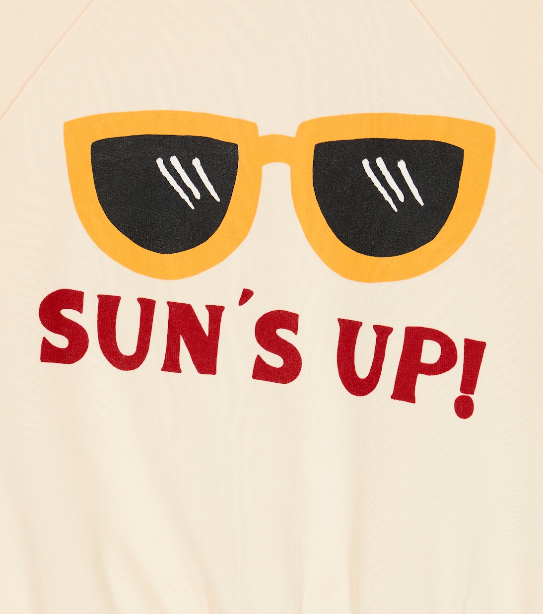 Sudadera Sun's Up en jersey de algodón | Mini Rodini