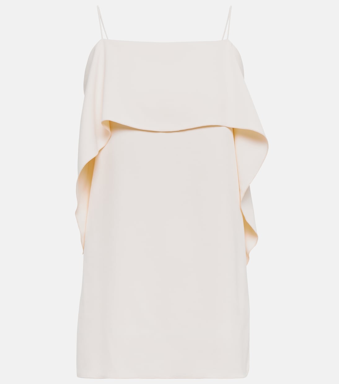 Top de sarga drapeado | Toteme