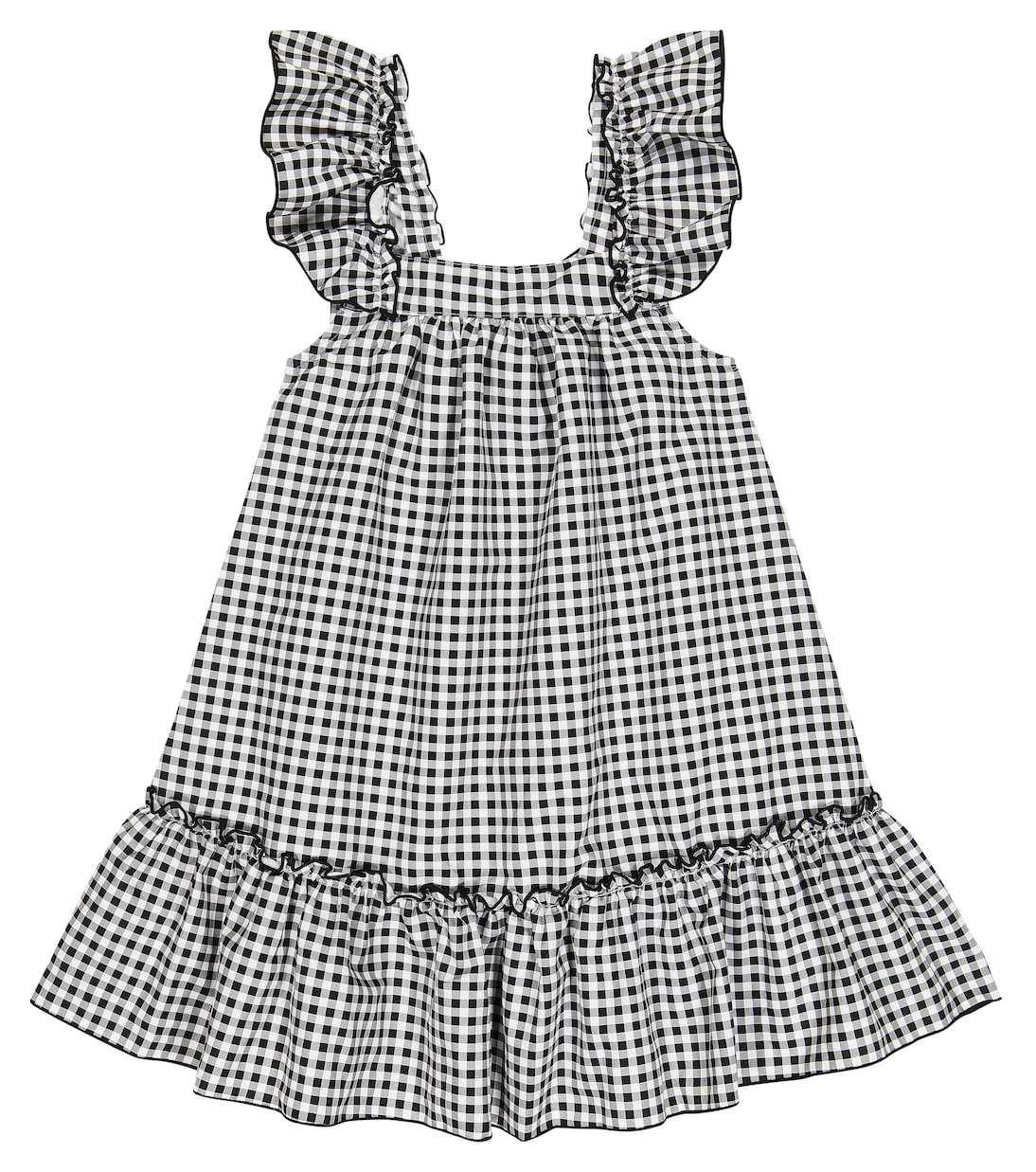 Ibiza ruffle-trimmed beach dress | Suncracy