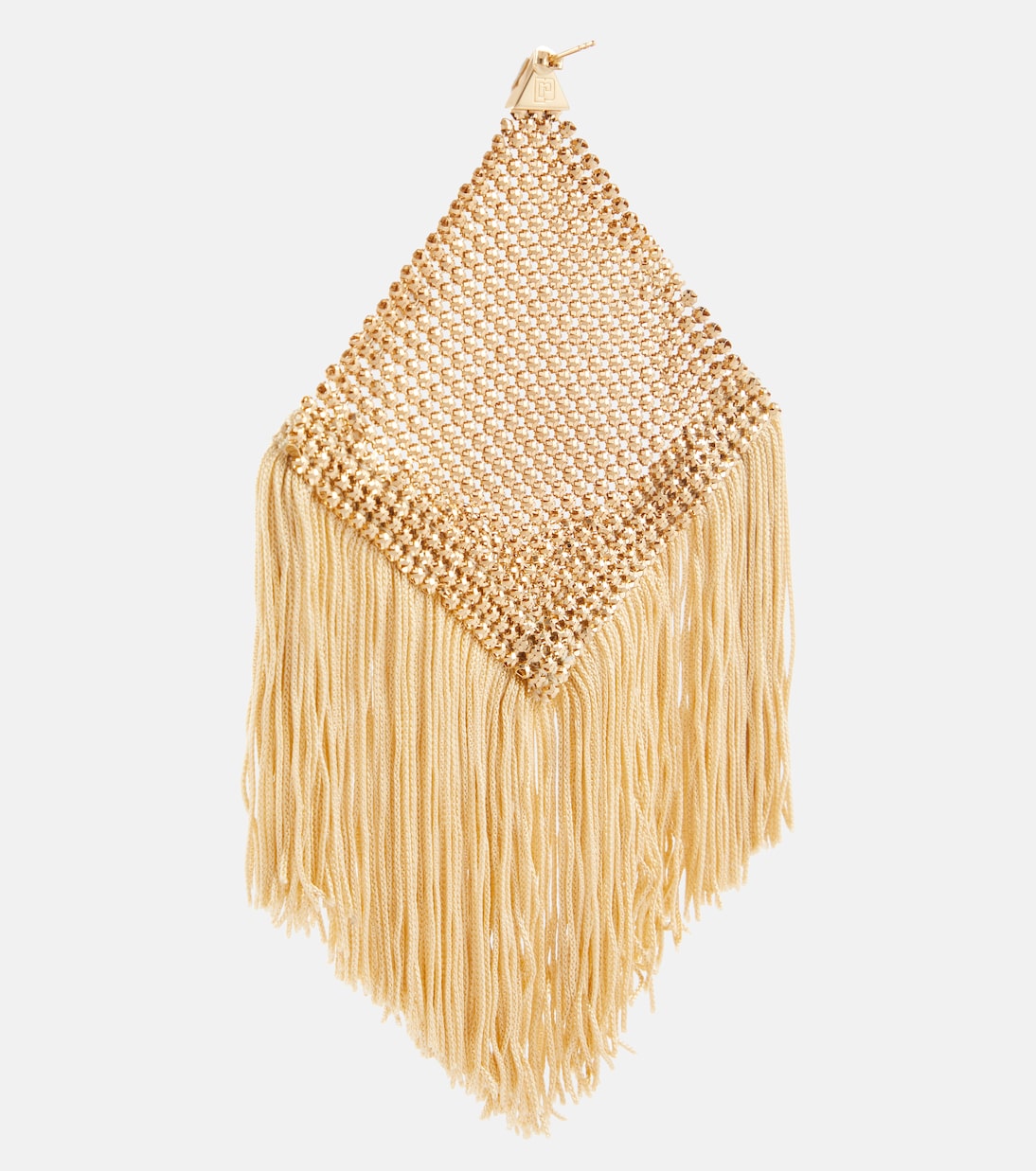 Fringed chainmail earrings | Rabanne
