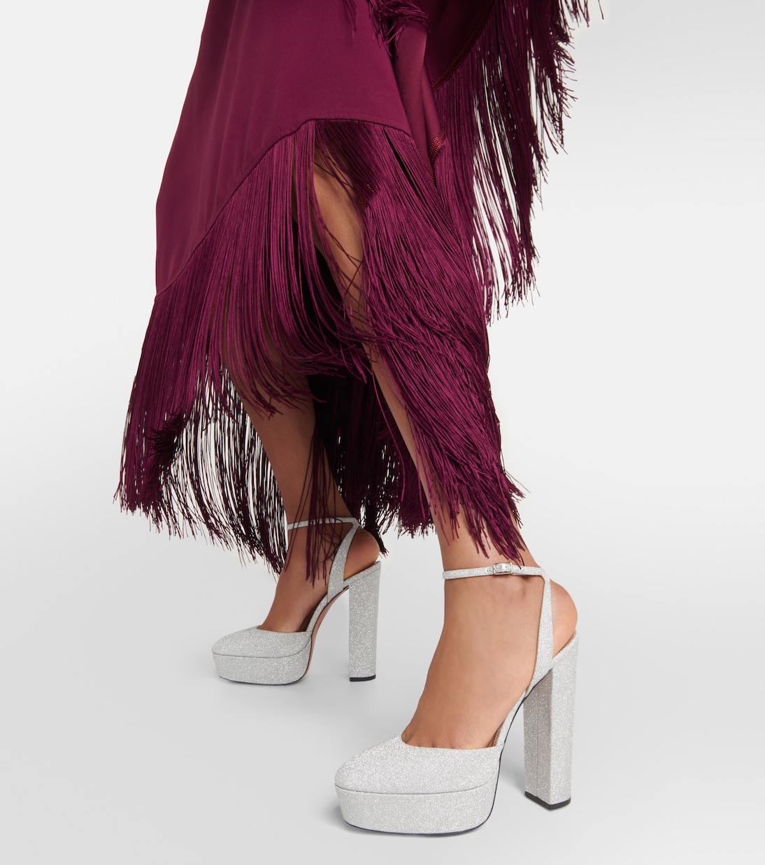 Salones con plataforma So High con glitter | Aquazzura