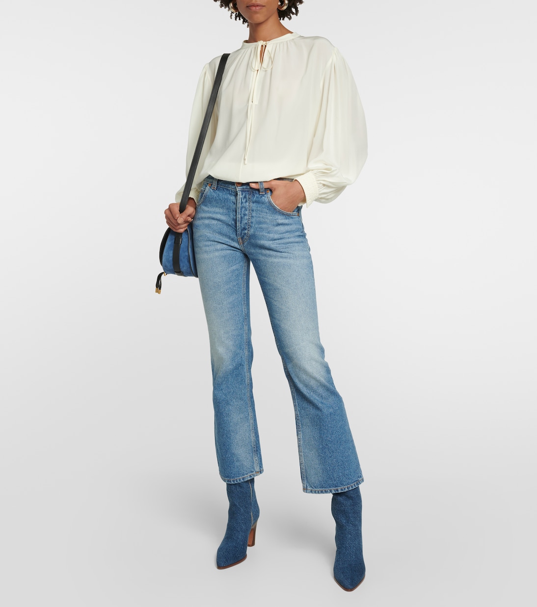 Jeans regular a vita alta | Chloé