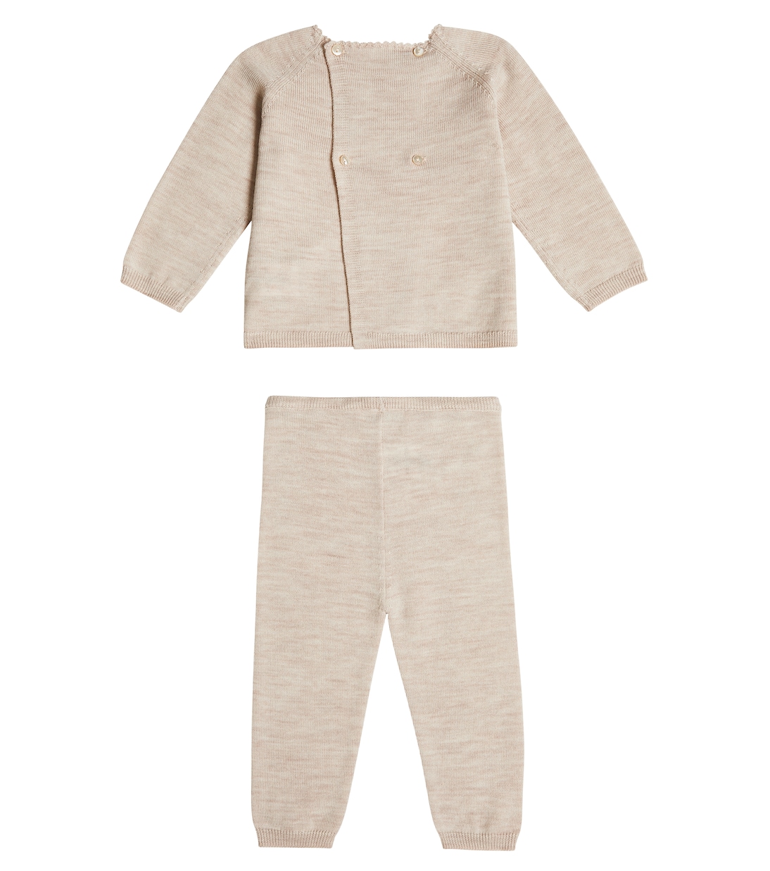 Baby wool sweater and pants set | Bonpoint