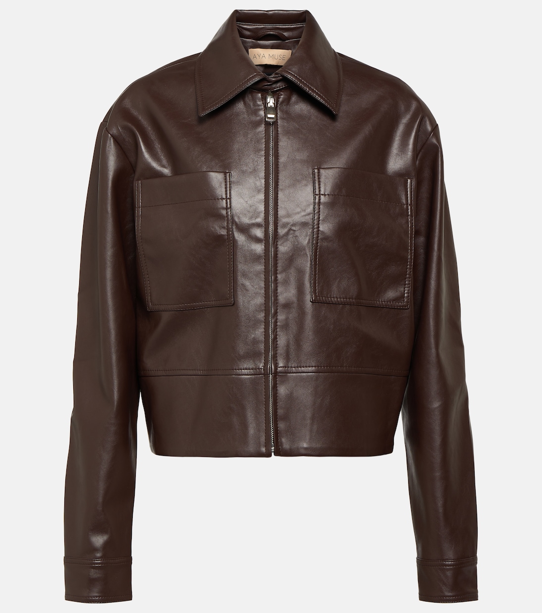 Jacke Tolobu aus Lederimitat | Aya Muse